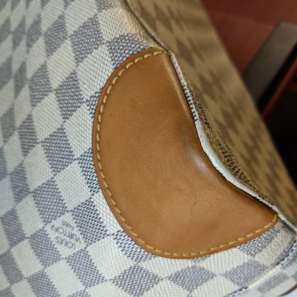 Auth Louis Vuitton Azur Hampstead MM adjustable straps - Picture 10 of 12